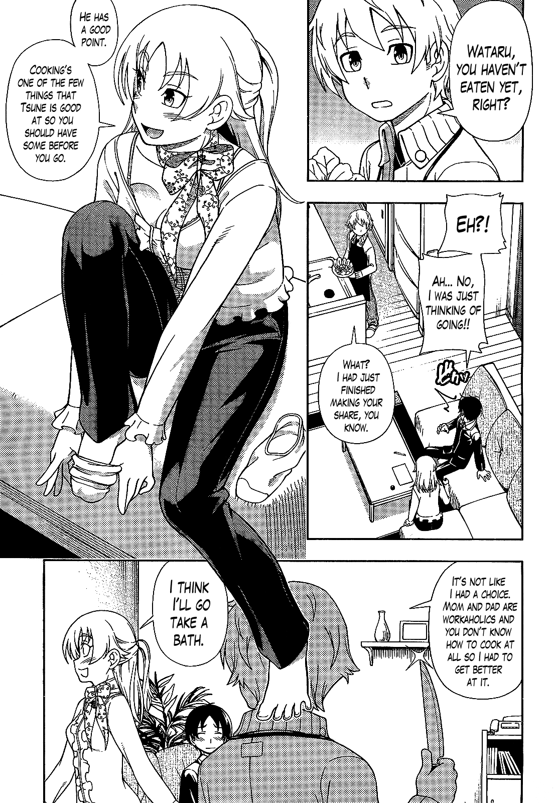 Iinazuke Kyoutei Chapter 32 page 11 - Chapter 32