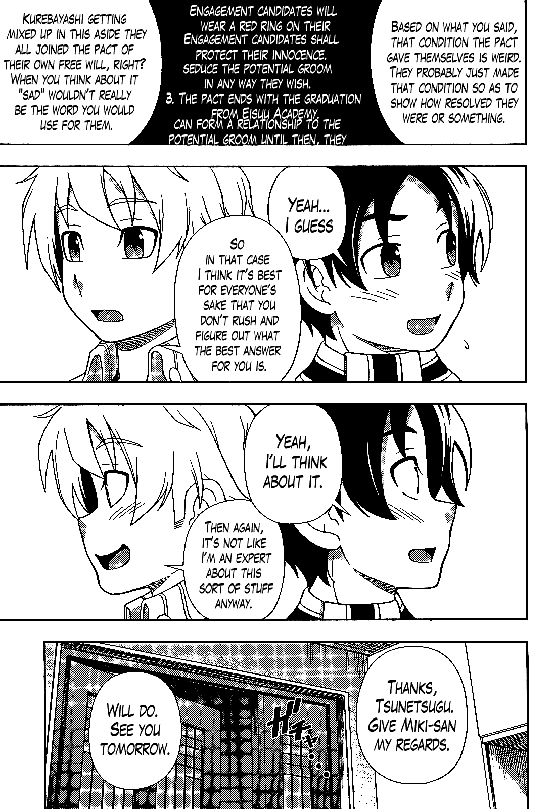 Iinazuke Kyoutei Chapter 32 page 27 - Chapter 32