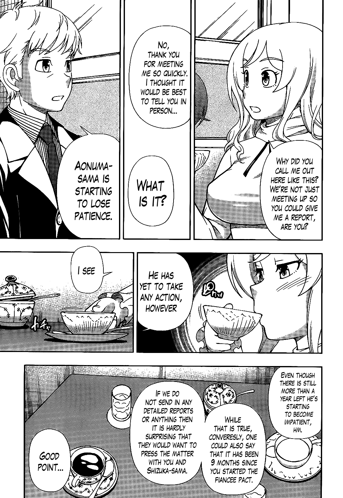 Iinazuke Kyoutei Chapter 33 page 9 - Chapter 33