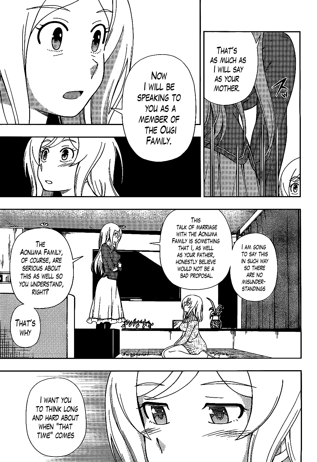 Iinazuke Kyoutei Chapter 36 page 12 - Chapter 36