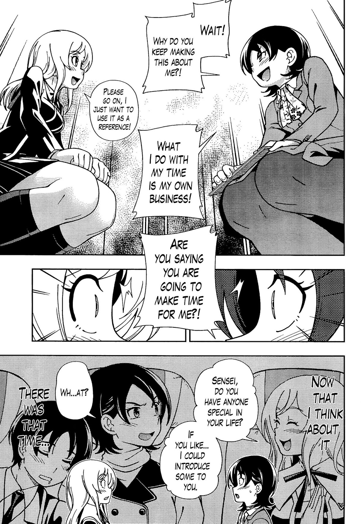 Iinazuke Kyoutei Chapter 40 page 11 - Chapter 40