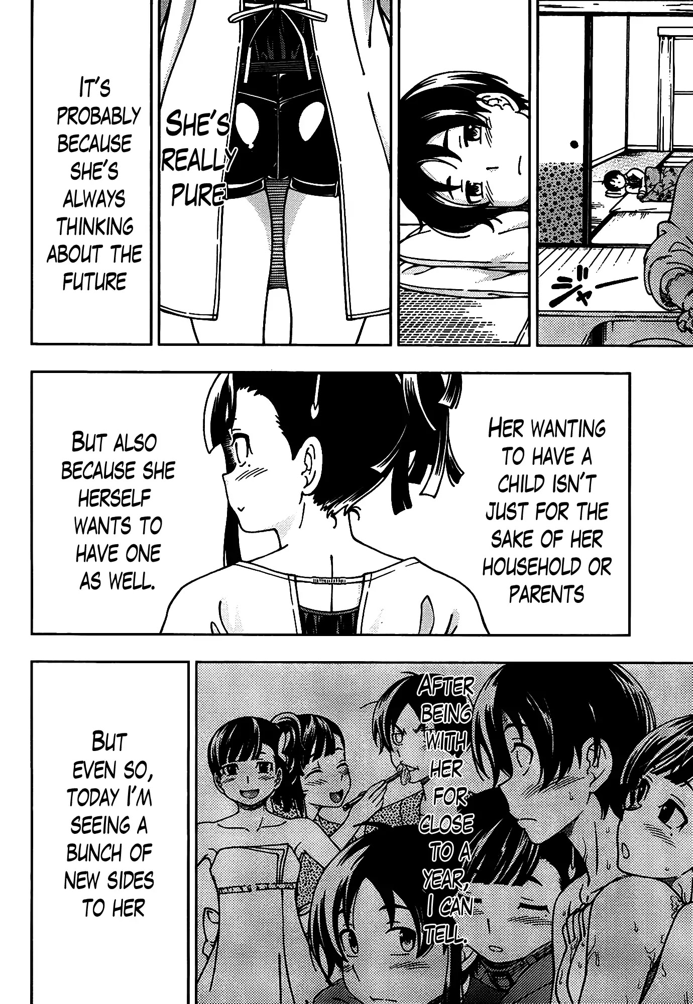 Iinazuke Kyoutei Chapter 46 page 11 - Chapter 46: I Just Want to Become a Wonderful Woman For the Sake of That One Person.
