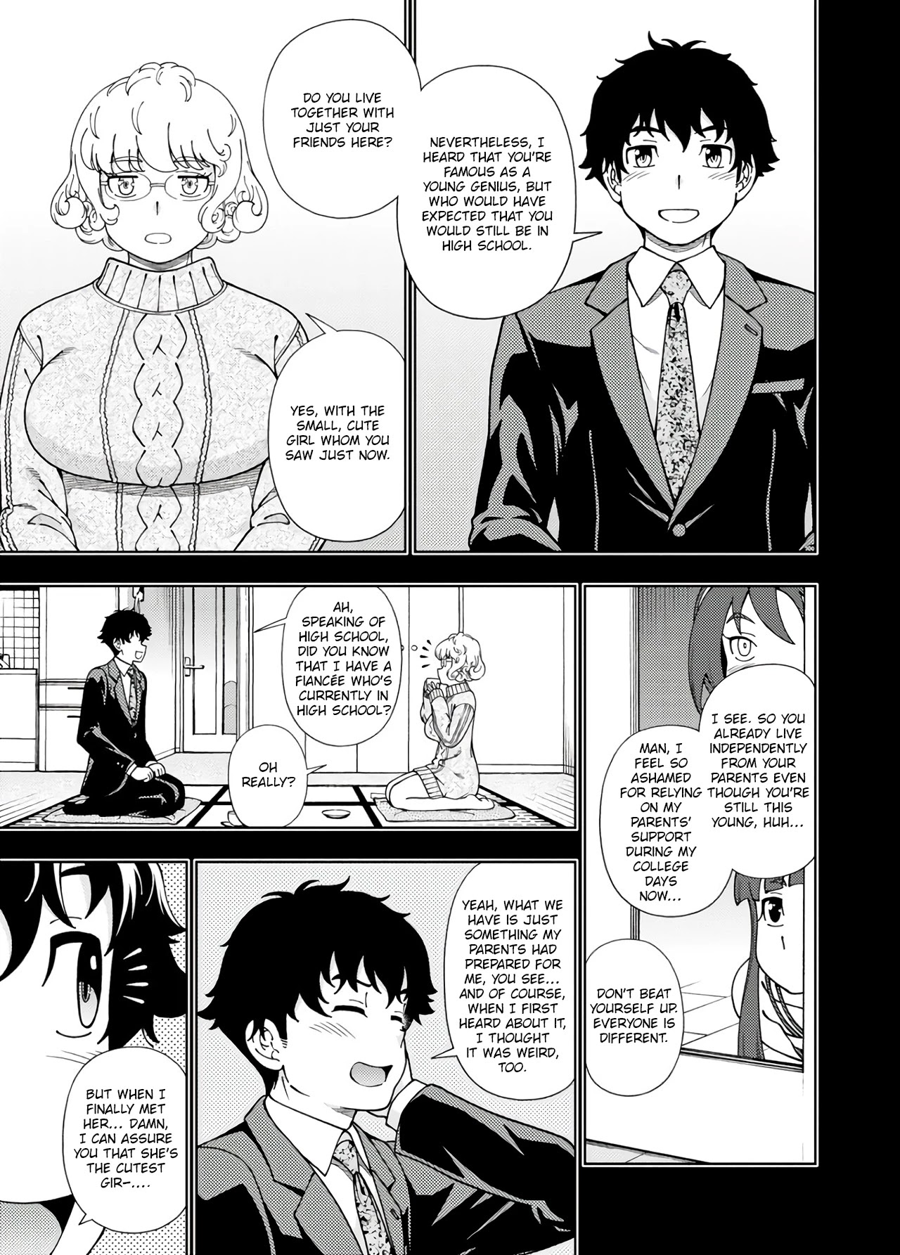 Iinazuke Kyoutei Chapter 50 page 17 - Chapter 50