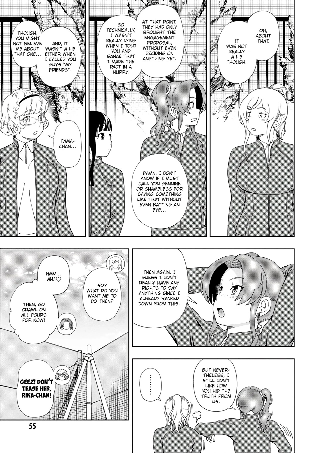 Iinazuke Kyoutei Chapter 51 page 12 - Chapter 51
