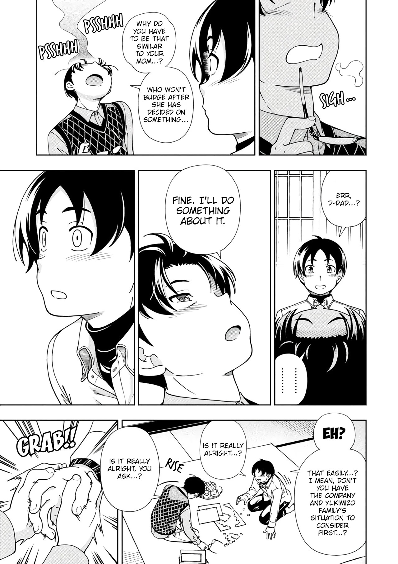 Iinazuke Kyoutei Chapter 52 page 40 - Chapter 52: The Yukimizo Family