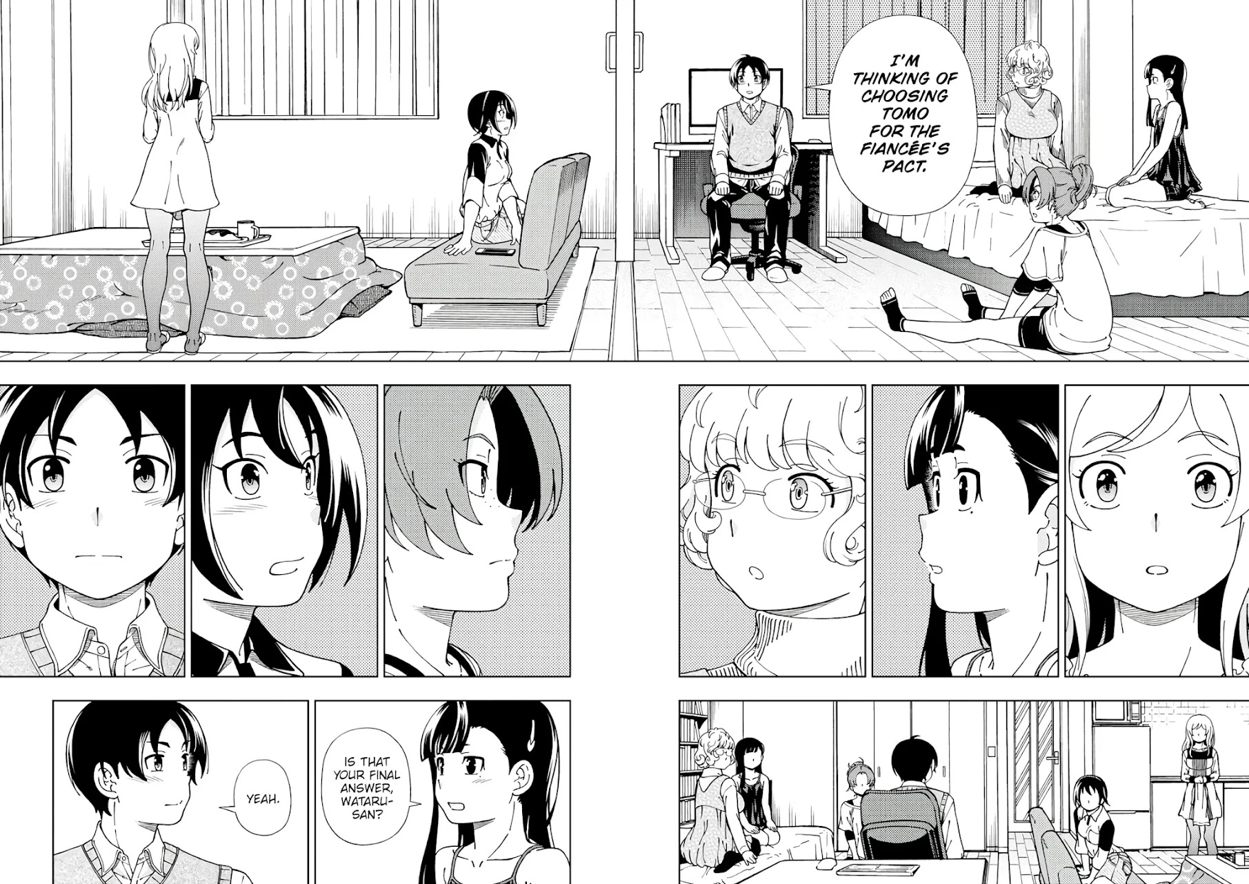 Iinazuke Kyoutei Chapter 54 page 9 - Chapter 54: The one who I love the most