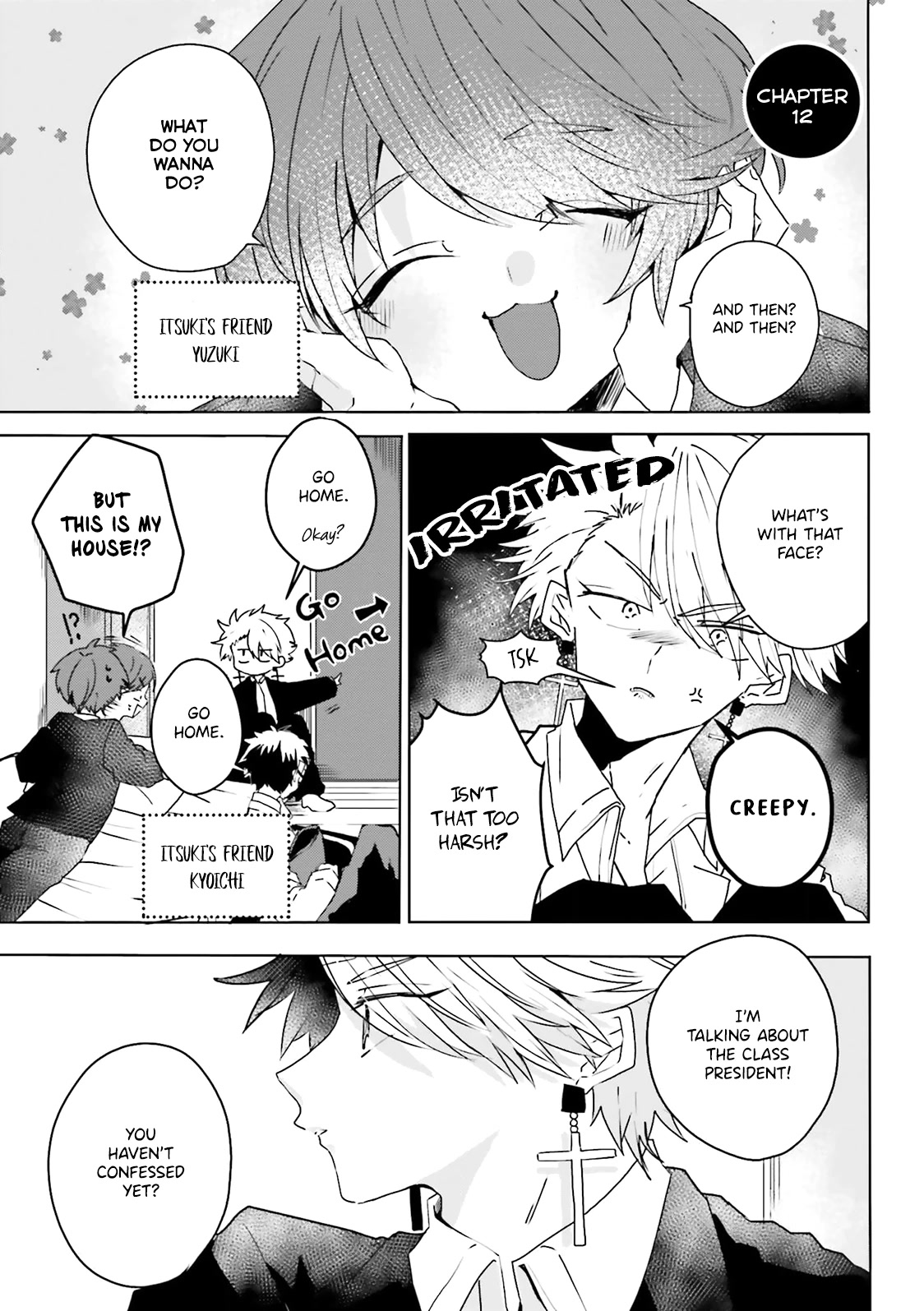 Iincho to Furyou-kun Chapter 12 page 2 - Chapter 12