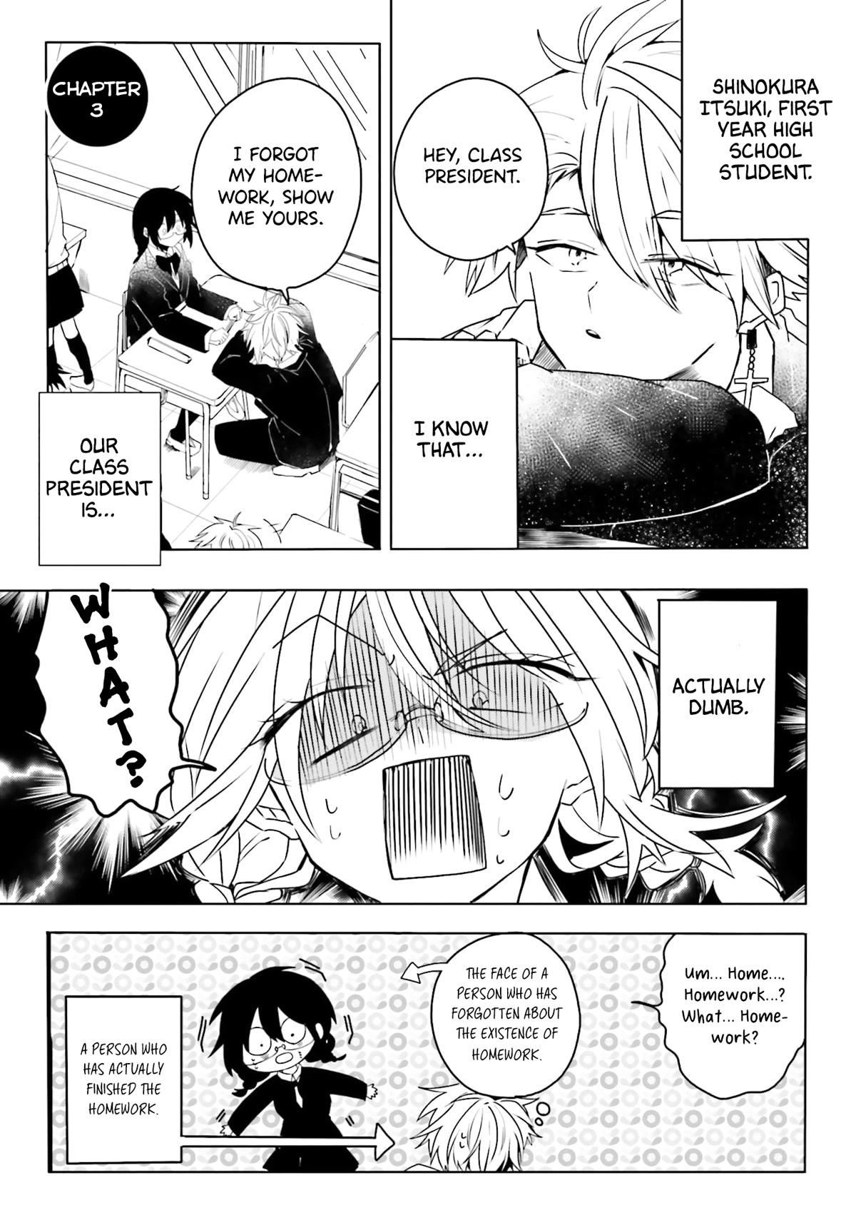 Iincho to Furyou-kun Chapter 3 page 2 - Chapter 3