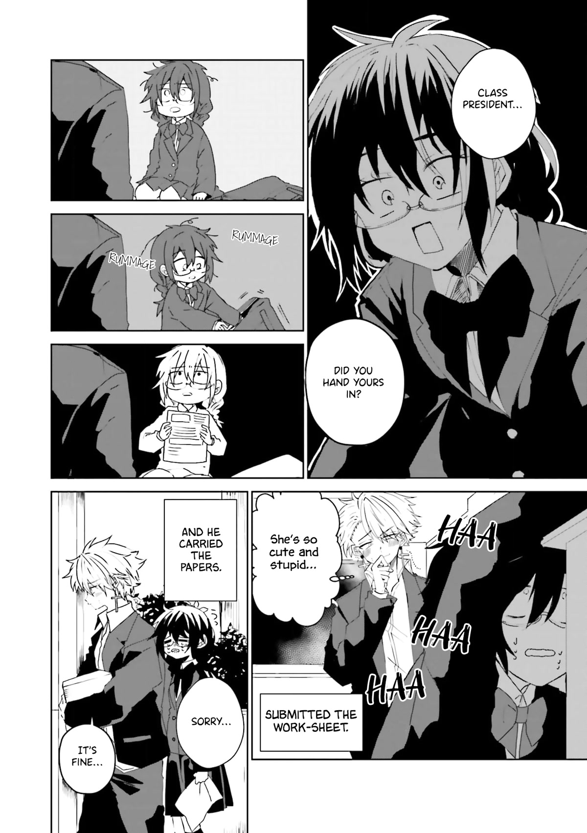 Iincho to Furyou-kun Chapter 4.5 page 8 - Chapter 4.5
