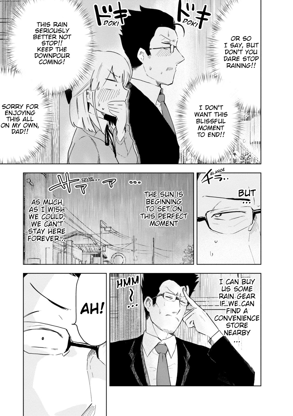 Iji-san Chi wa Sunao ni Narenai Chapter 2 page 7 - Chapter 2: Iji-san Family's Rained In