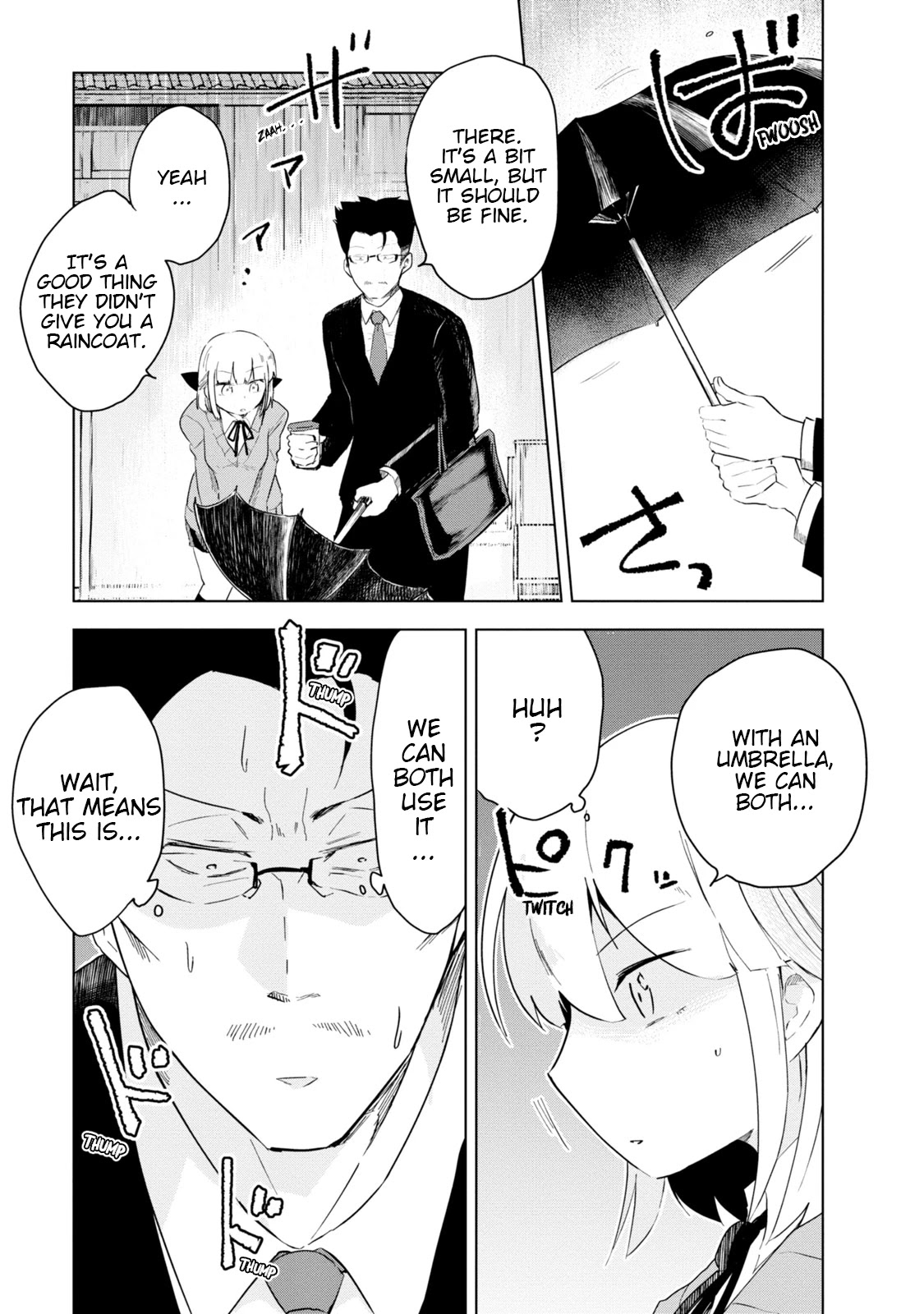 Iji-san Chi wa Sunao ni Narenai Chapter 2 page 9 - Chapter 2: Iji-san Family's Rained In
