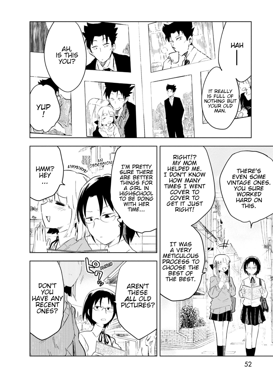 Iji-san Chi wa Sunao ni Narenai Chapter 3 page 4 - Chapter 3: Iji-san Family and Photos