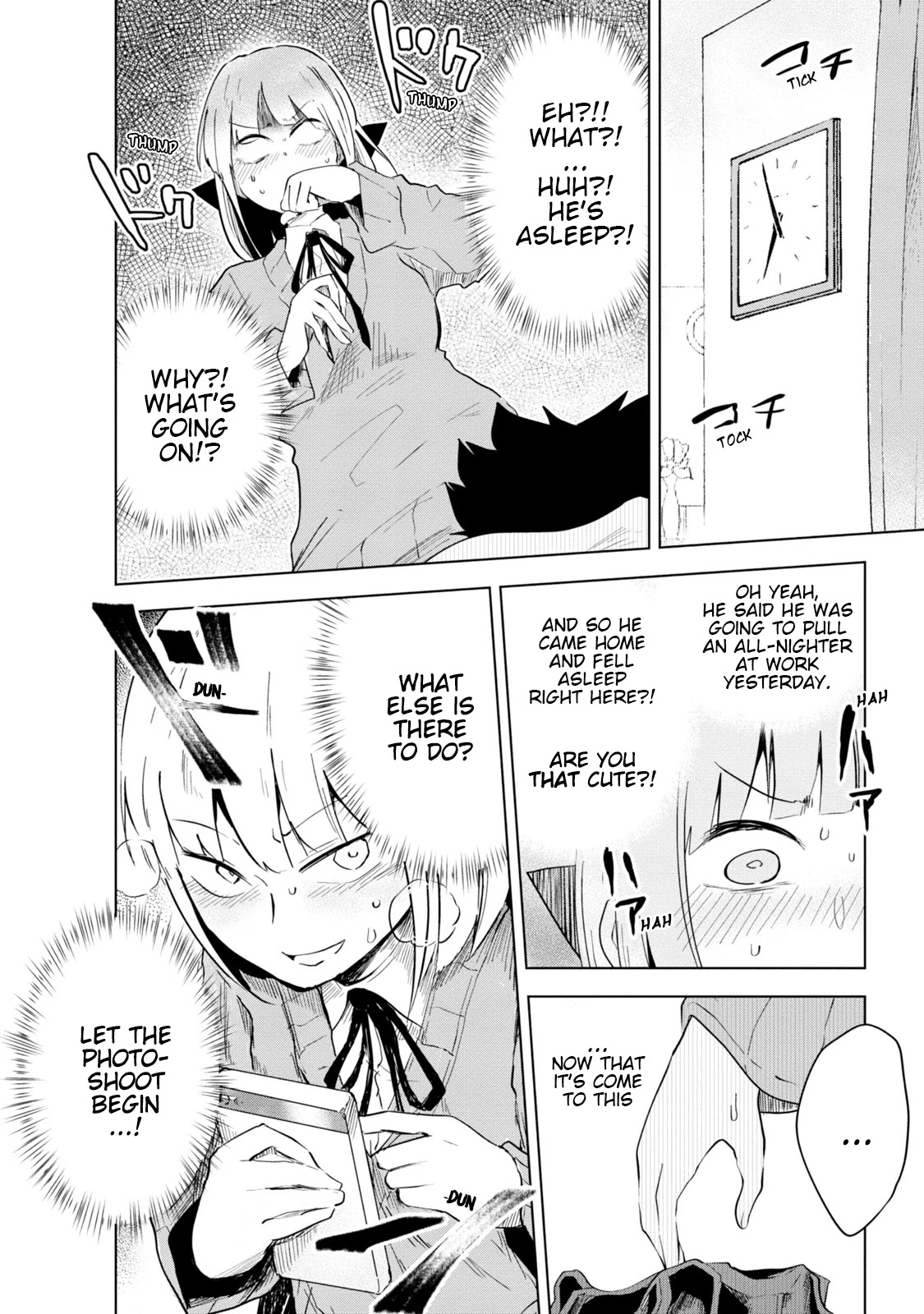 Iji-san Chi wa Sunao ni Narenai Chapter 3 page 8 - Chapter 3: Iji-san Family and Photos