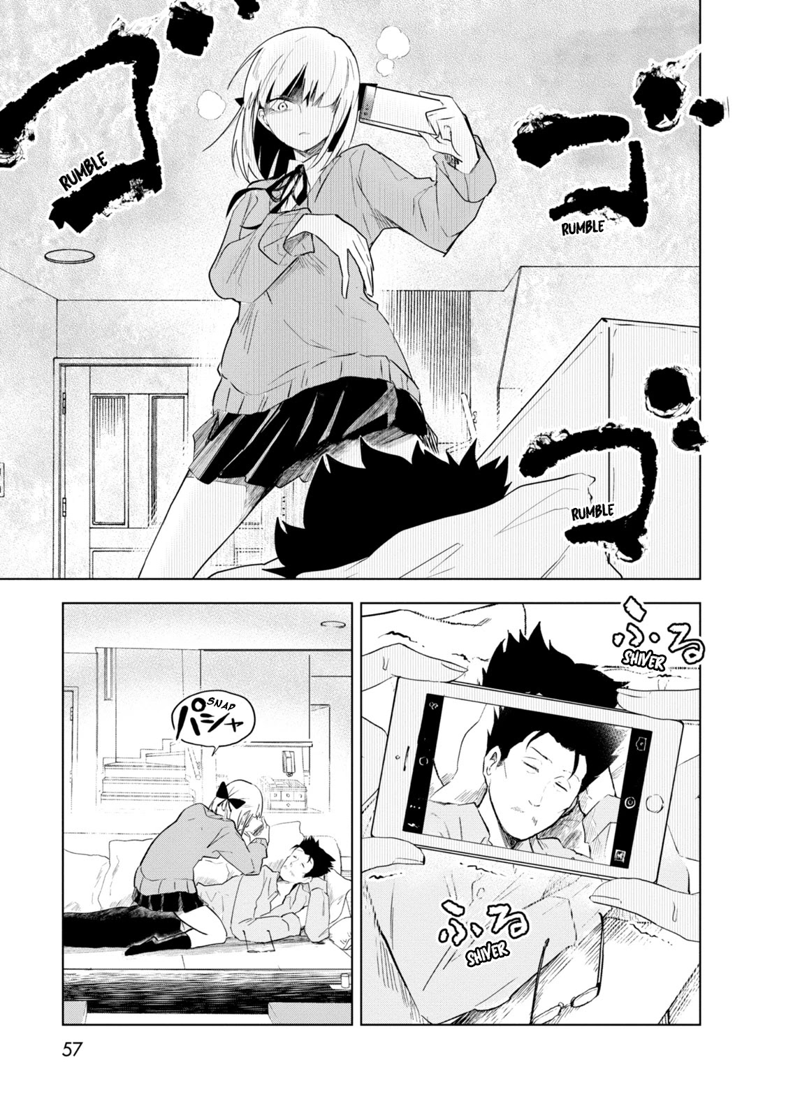Iji-san Chi wa Sunao ni Narenai Chapter 3 page 9 - Chapter 3: Iji-san Family and Photos