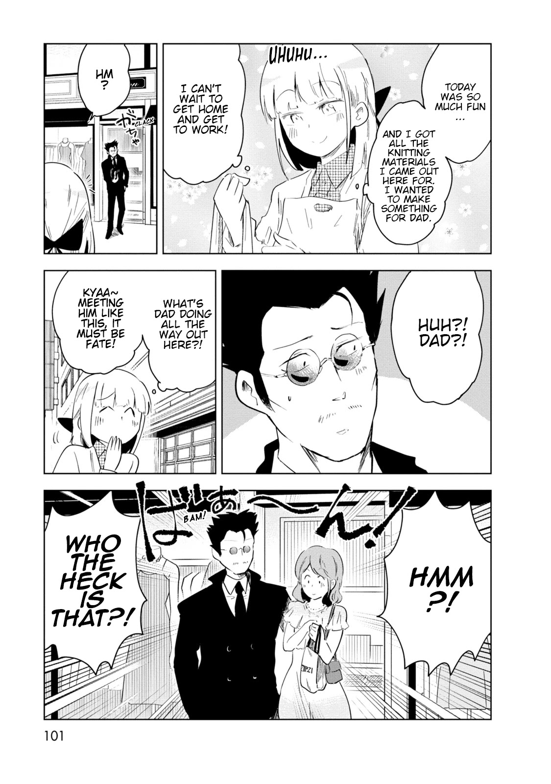 Iji-san Chi wa Sunao ni Narenai Chapter 5 page 17 - Chapter 5: Iji-san Family and Dates