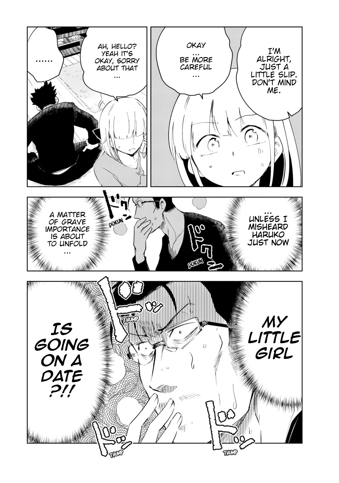 Iji-san Chi wa Sunao ni Narenai Chapter 5 page 3 - Chapter 5: Iji-san Family and Dates