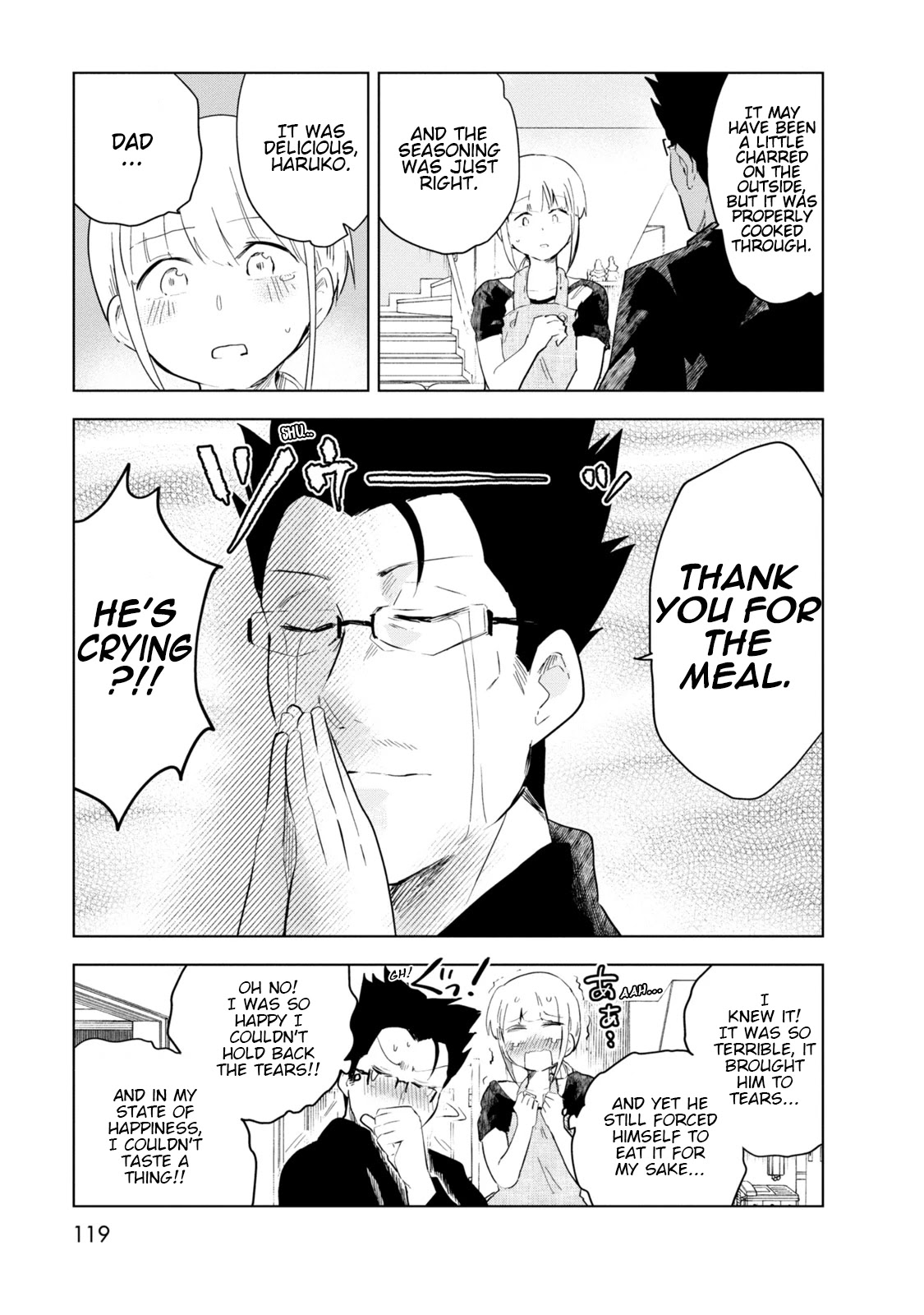 Iji-san Chi wa Sunao ni Narenai Chapter 6 page 13 - Chapter 6: Iji-san Family and Housework