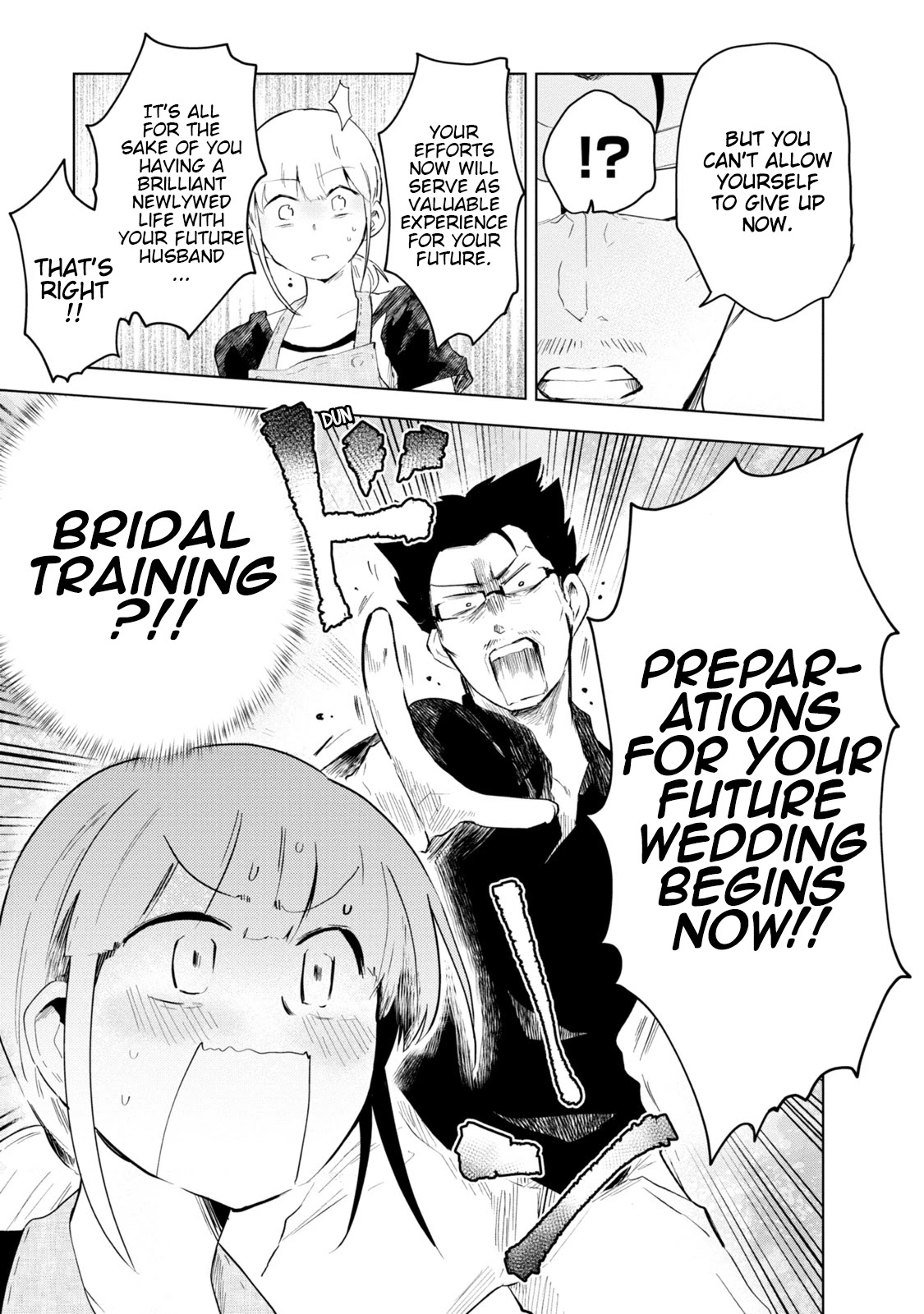 Iji-san Chi wa Sunao ni Narenai Chapter 6 page 15 - Chapter 6: Iji-san Family and Housework