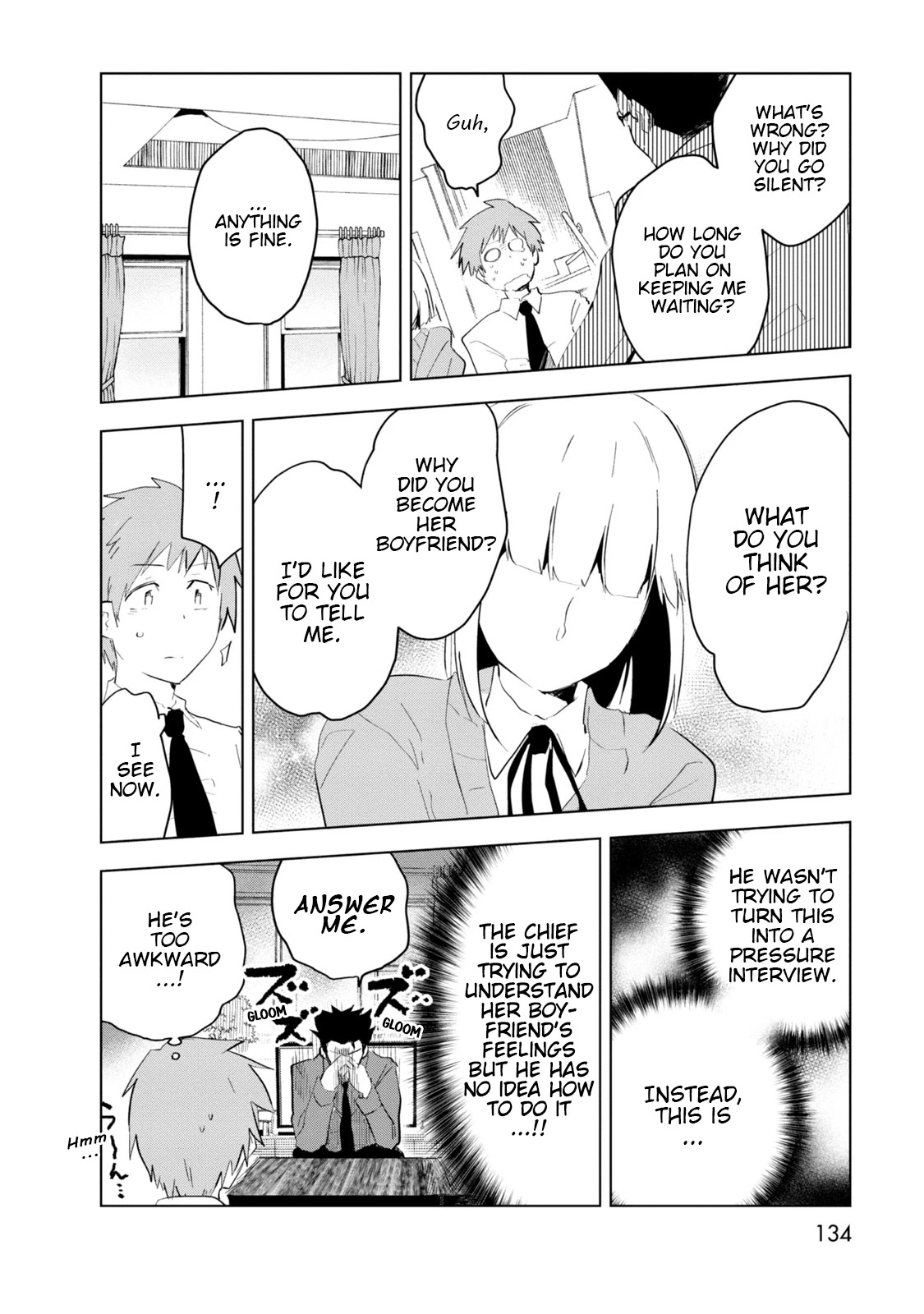Iji-san Chi wa Sunao ni Narenai Chapter 7 page 10 - Chapter 7: Iji-san Family and Secret Training
