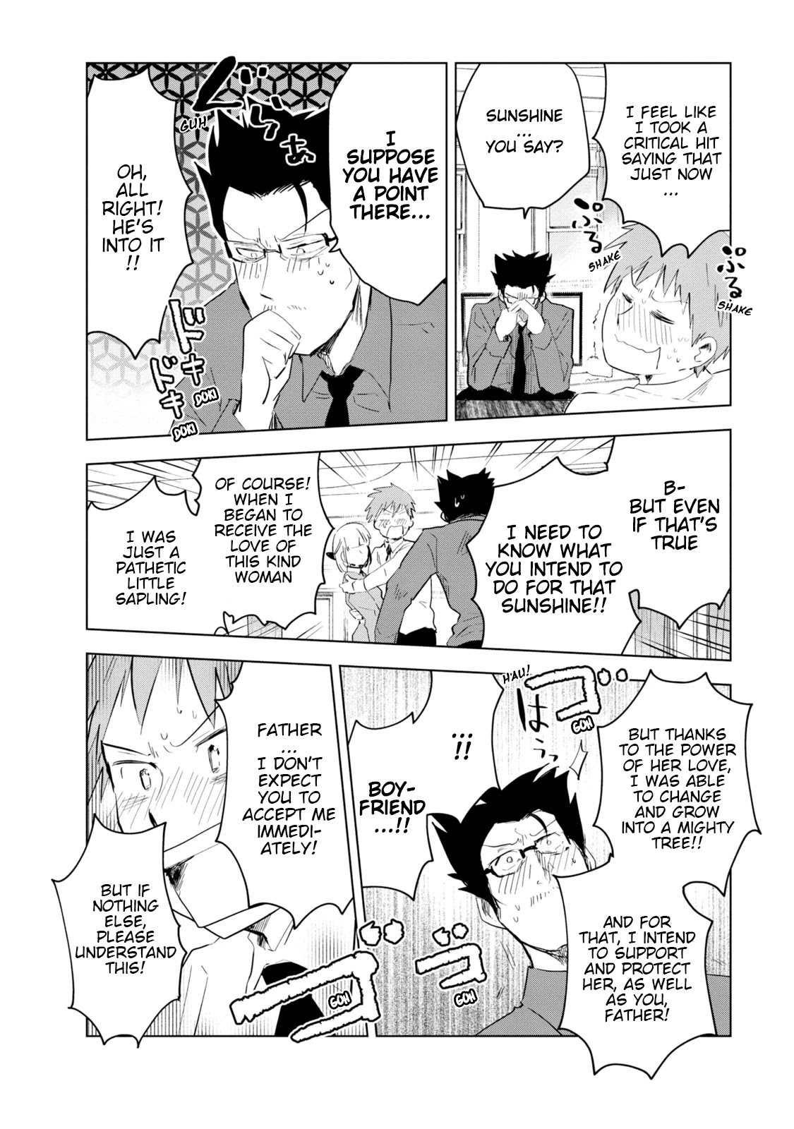 Iji-san Chi wa Sunao ni Narenai Chapter 7 page 12 - Chapter 7: Iji-san Family and Secret Training