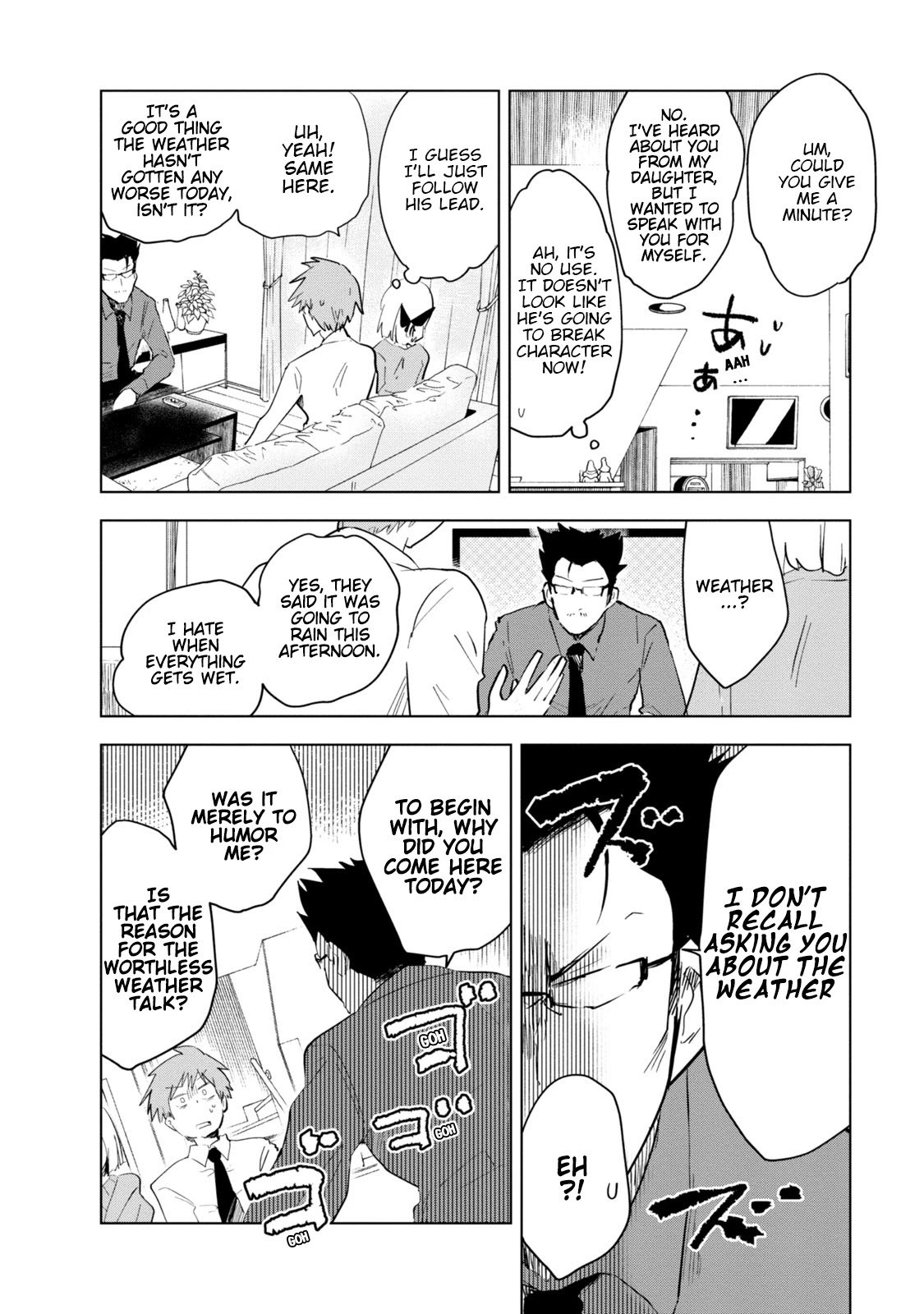 Iji-san Chi wa Sunao ni Narenai Chapter 7 page 8 - Chapter 7: Iji-san Family and Secret Training