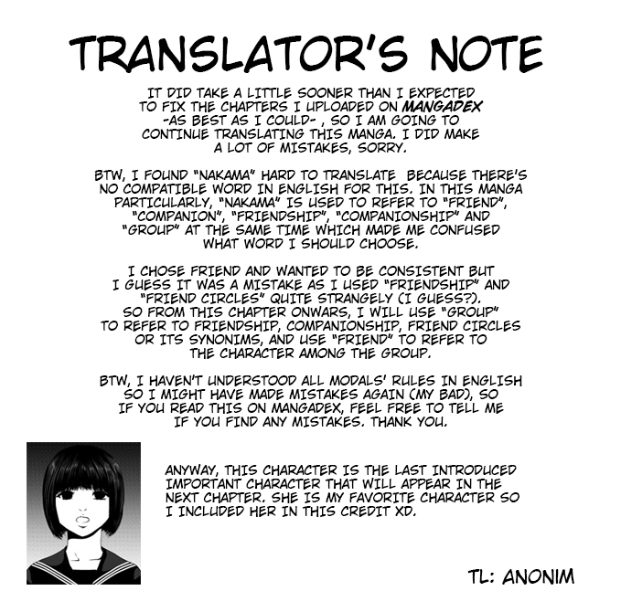 Ijime no Jikan Chapter 14 page 12 - Chapter 14: A Problem Within Our Group