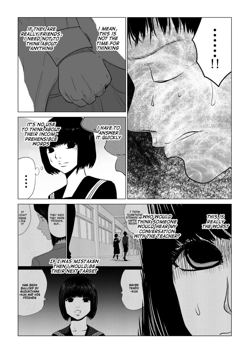 Ijime no Jikan Chapter 20 page 13 - Chapter 20: Distrust