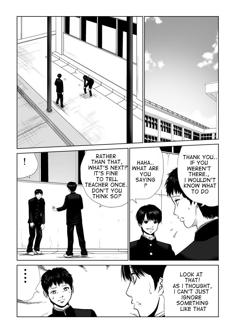 Ijime no Jikan Chapter 4 page 8 - Chapter 4: If You Rat on Me, I'll Kill You