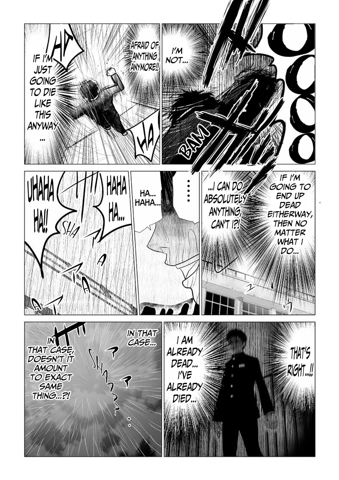 Ijime no Jikan Chapter 48 page 4 - Chapter 48: To live
