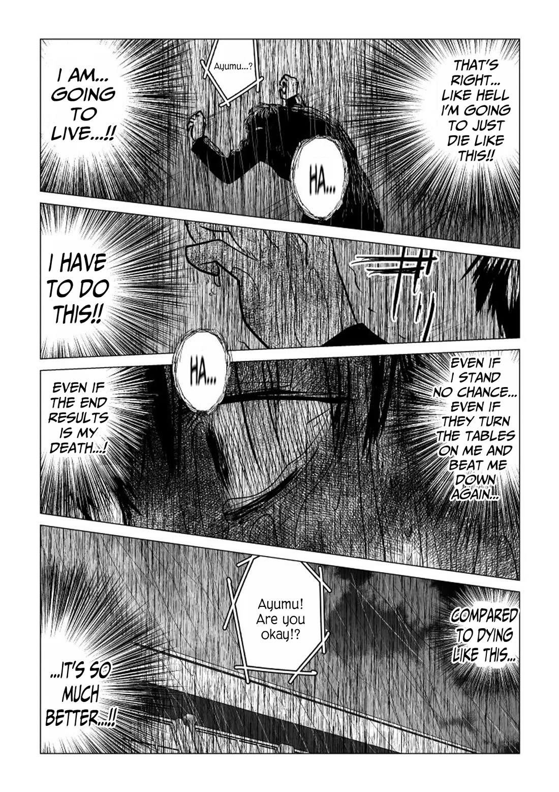 Ijime no Jikan Chapter 48 page 8 - Chapter 48: To live