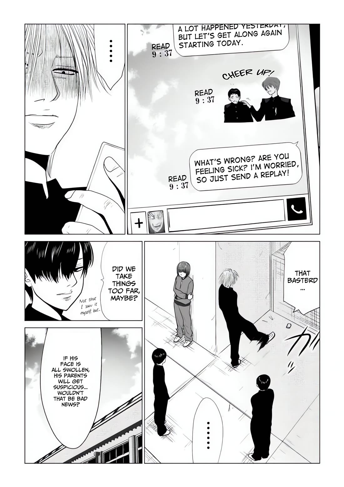 Ijime no Jikan Chapter 50 page 8 - Chapter 50: Endure