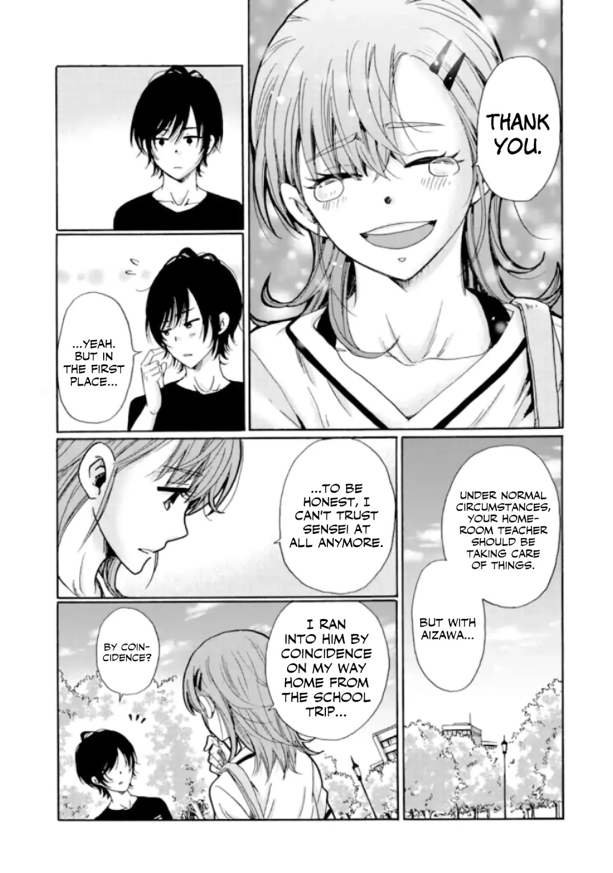 Ijimeru Aitsu ga Waruinoka, Ijimerareta Boku ga Waruinoka? Chapter 10 page 33 - Chapter 10: Surveillance