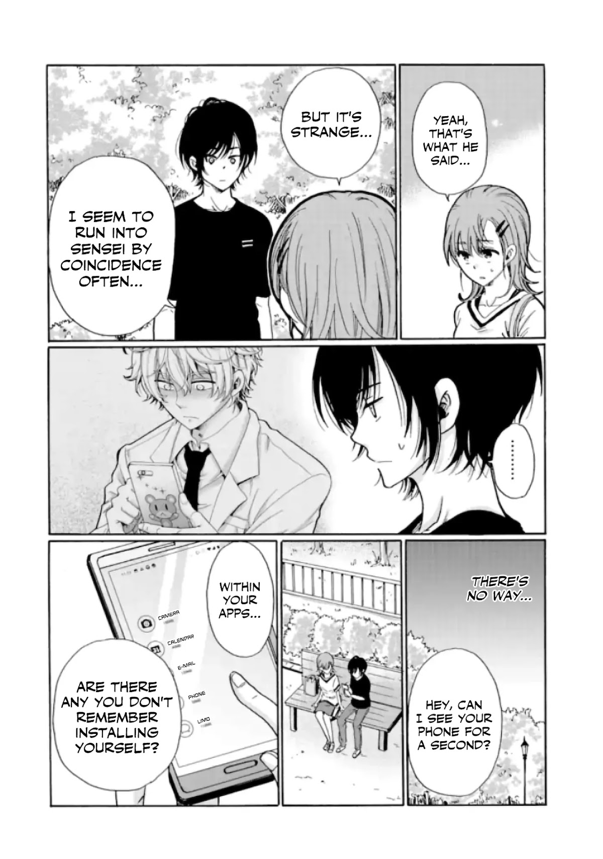 Ijimeru Aitsu ga Waruinoka, Ijimerareta Boku ga Waruinoka? Chapter 10 page 34 - Chapter 10: Surveillance