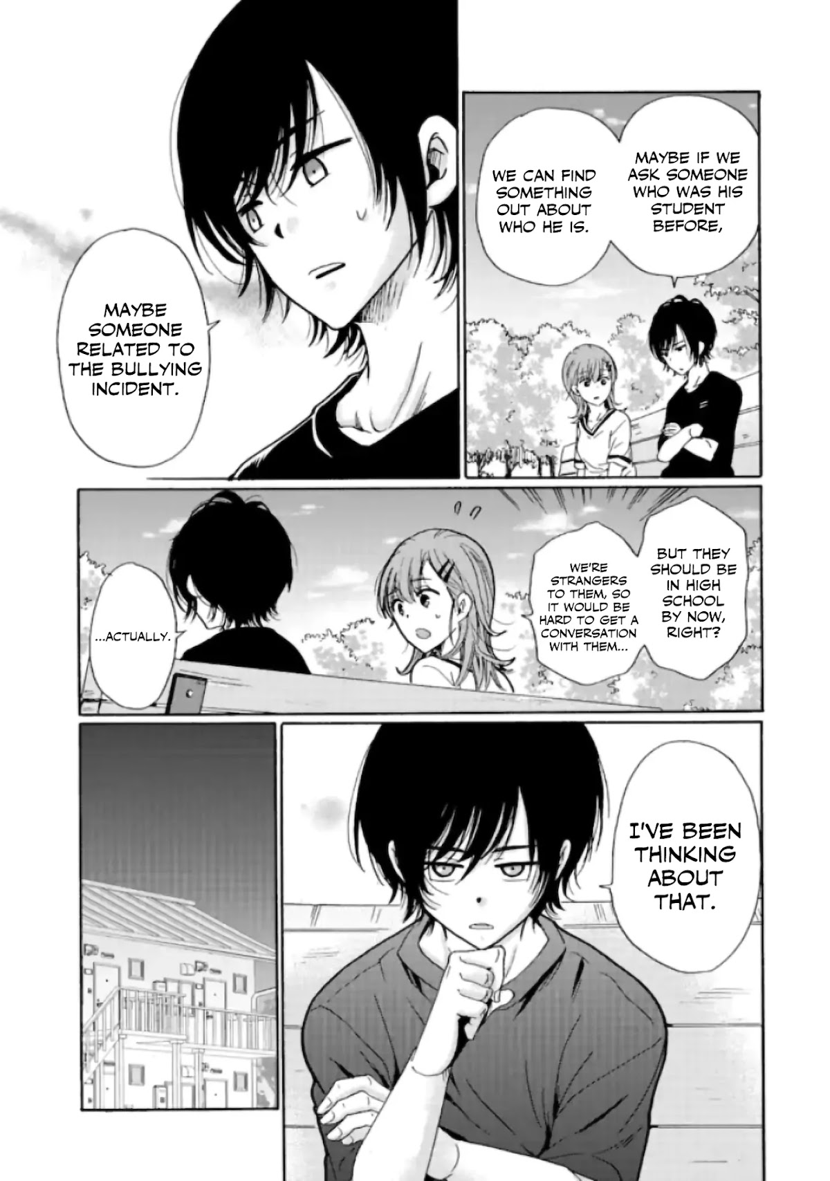 Ijimeru Aitsu ga Waruinoka, Ijimerareta Boku ga Waruinoka? Chapter 10 page 37 - Chapter 10: Surveillance