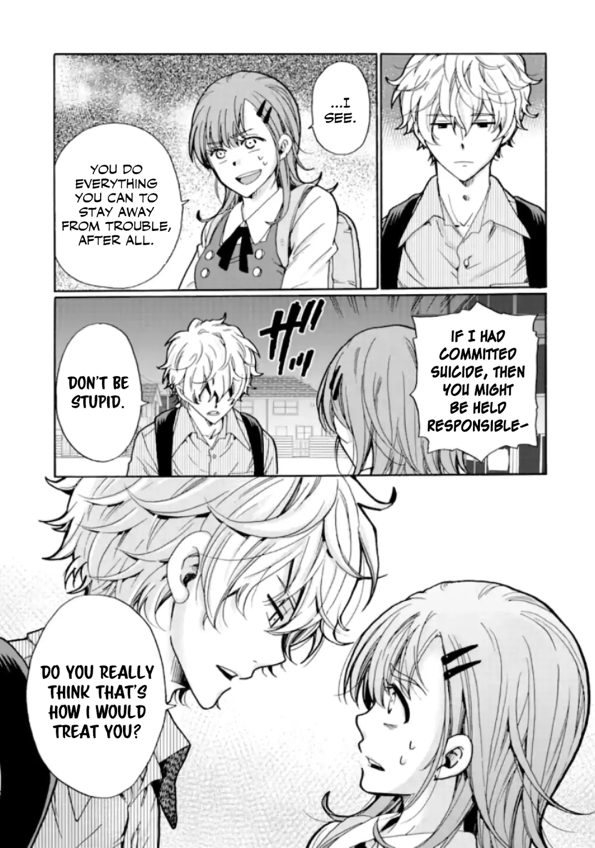 Ijimeru Aitsu ga Waruinoka, Ijimerareta Boku ga Waruinoka? Chapter 10 page 7 - Chapter 10: Surveillance