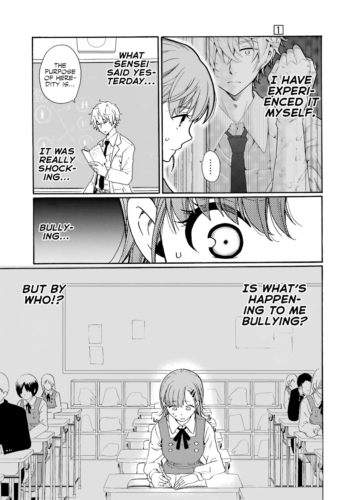 Ijimeru Aitsu ga Waruinoka, Ijimerareta Boku ga Waruinoka? Chapter 2 page 9 - Chapter 2: Heredity