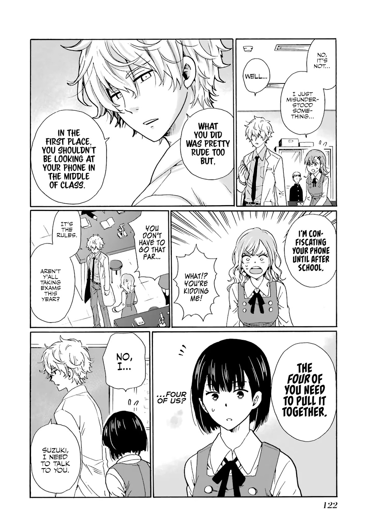 Ijimeru Aitsu ga Waruinoka, Ijimerareta Boku ga Waruinoka? Chapter 4 page 14 - Chapter 4: Untrustworthy