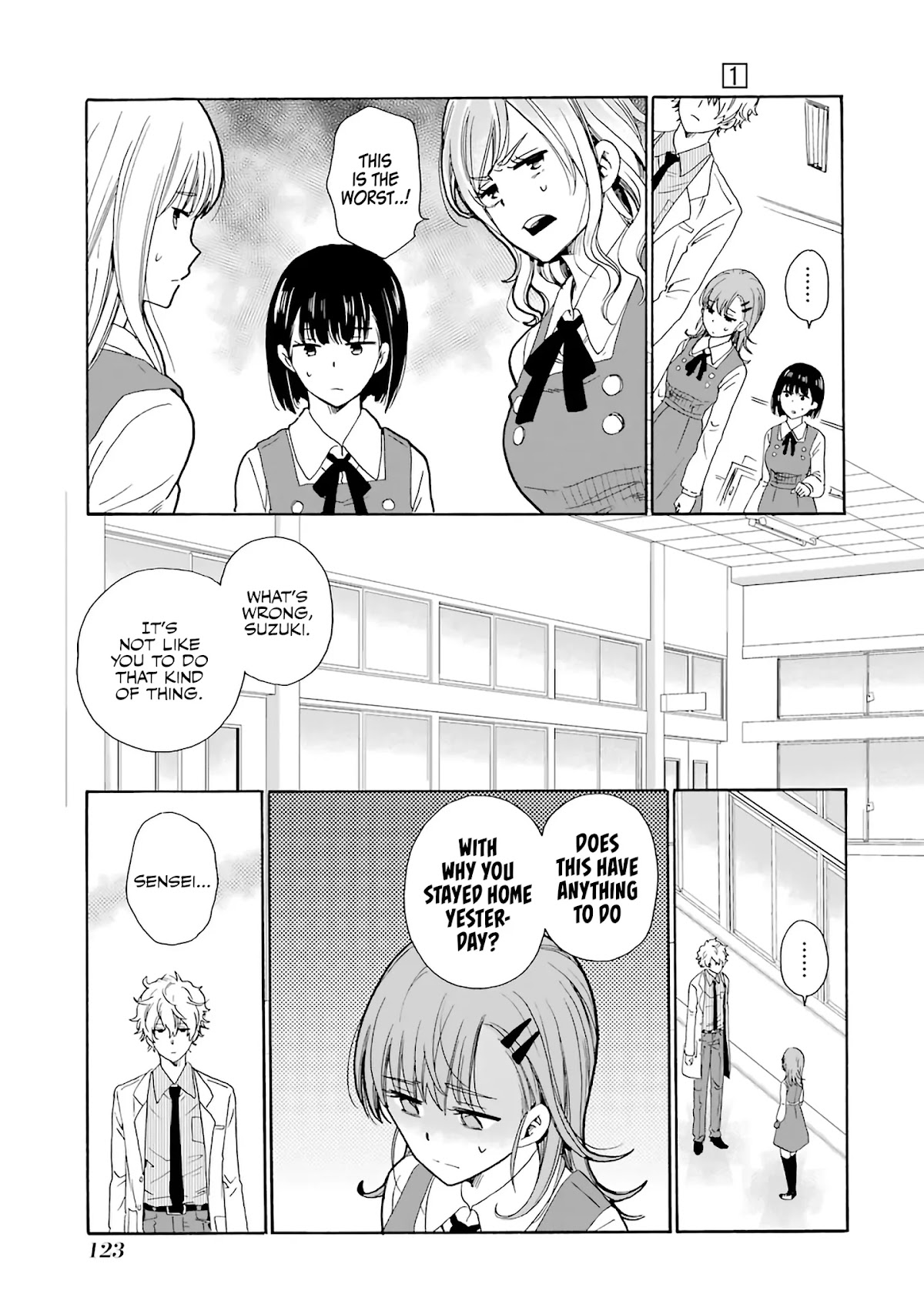 Ijimeru Aitsu ga Waruinoka, Ijimerareta Boku ga Waruinoka? Chapter 4 page 15 - Chapter 4: Untrustworthy