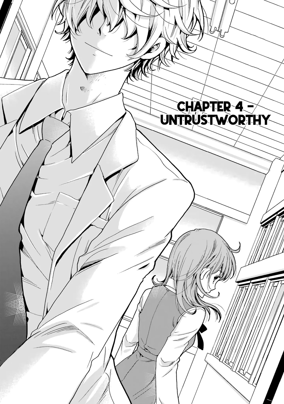 Ijimeru Aitsu ga Waruinoka, Ijimerareta Boku ga Waruinoka? Chapter 4 page 3 - Chapter 4: Untrustworthy