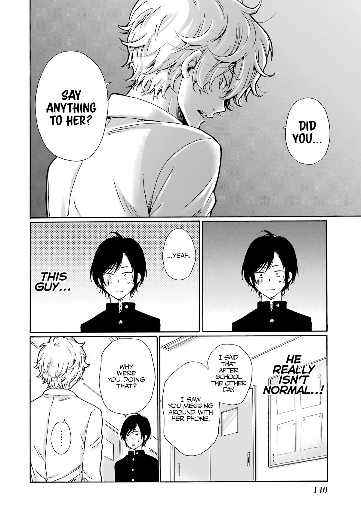 Ijimeru Aitsu ga Waruinoka, Ijimerareta Boku ga Waruinoka? Chapter 4 page 32 - Chapter 4: Untrustworthy