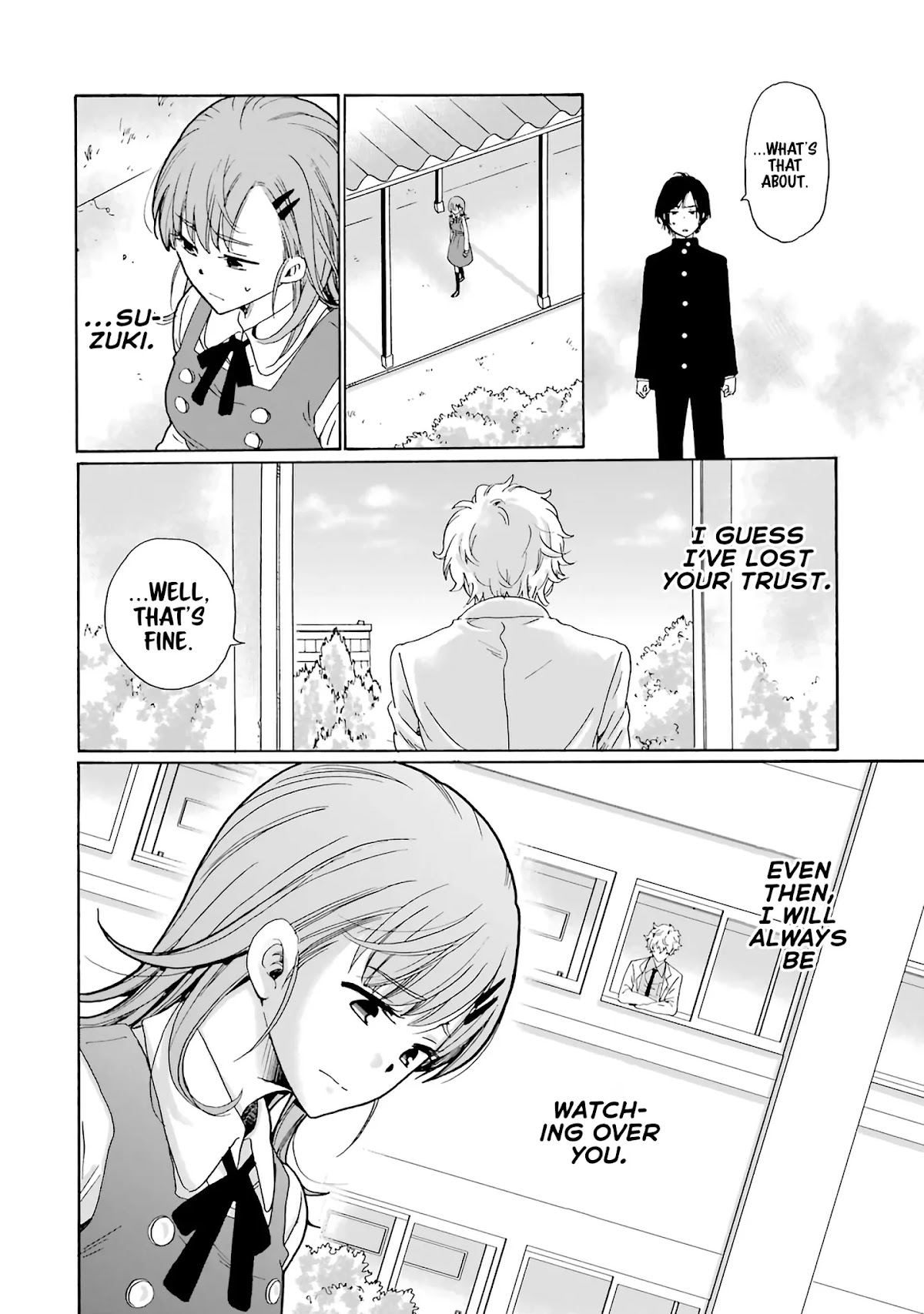 Ijimeru Aitsu ga Waruinoka, Ijimerareta Boku ga Waruinoka? Chapter 4 page 34 - Chapter 4: Untrustworthy