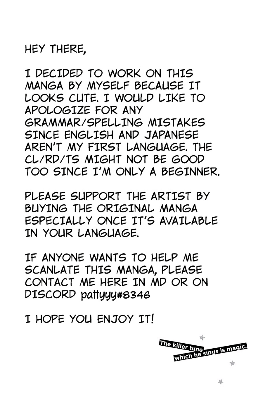 Ijiwaru Killer Tune Chapter 1 page 2 - Chapter 1