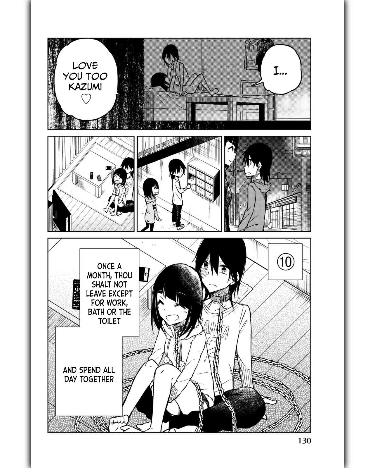 Ijousha no Ai Chapter 31 page 11 - Chapter 31: The Ten Commandments