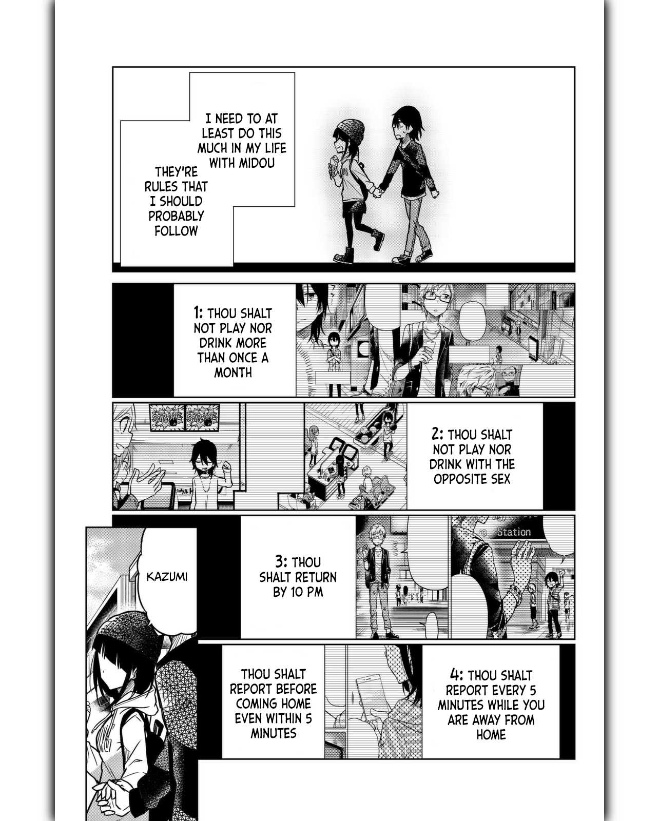 Ijousha no Ai Chapter 31 page 8 - Chapter 31: The Ten Commandments