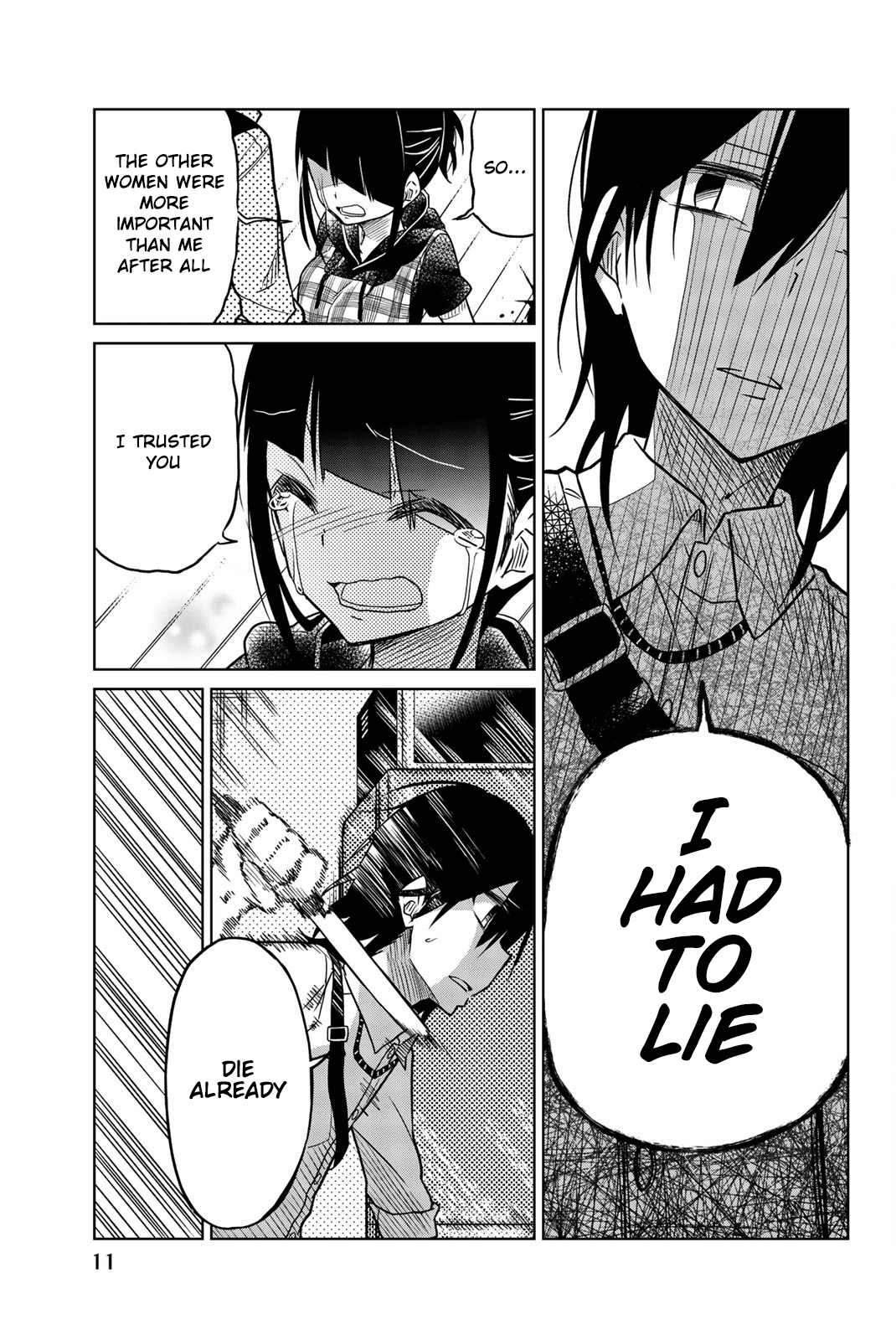 Ijousha no Ai Chapter 36 page 12 - Chapter 36: Outburst