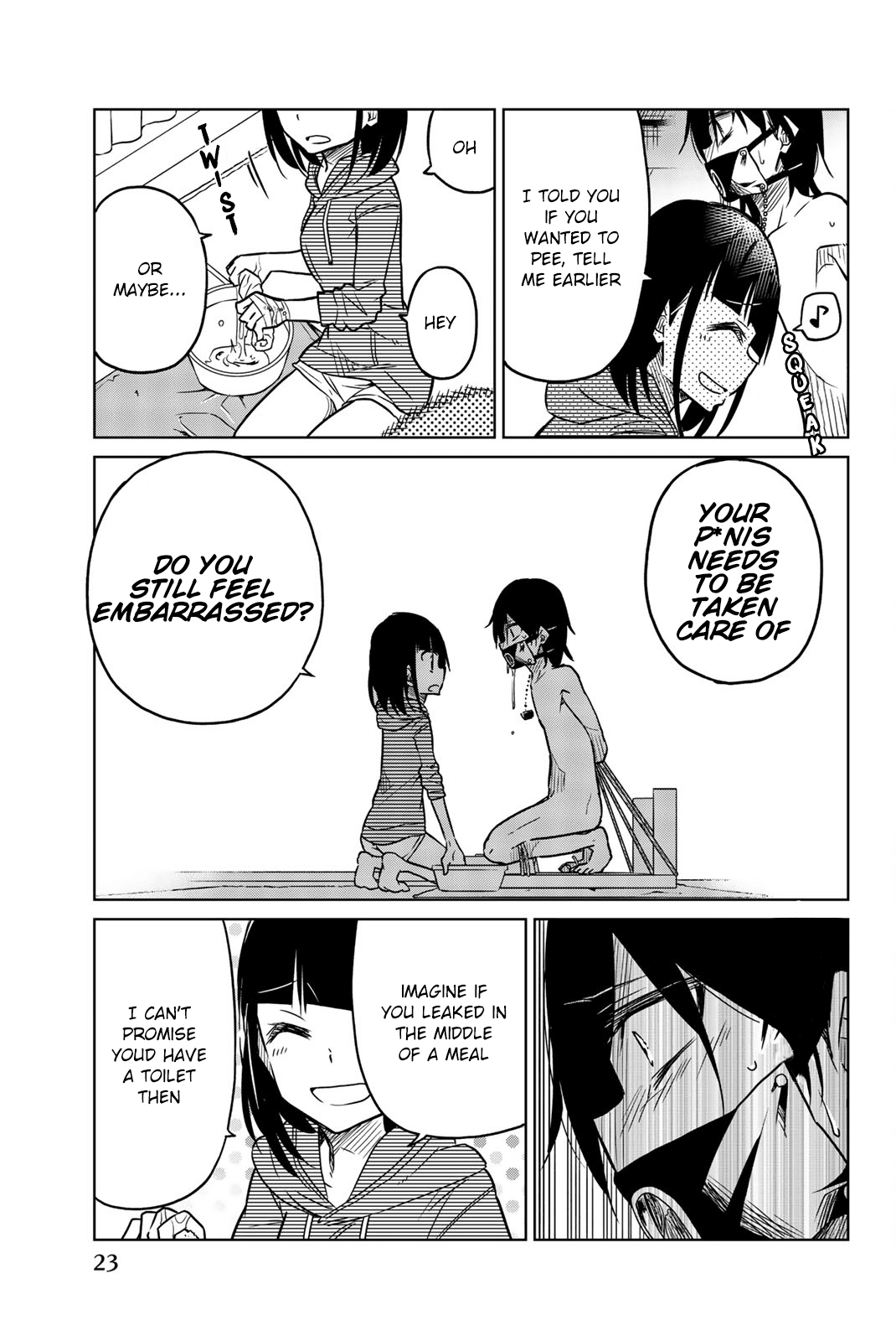 Ijousha no Ai Chapter 37 page 7 - Chapter 37: Bondage and Brainwashing