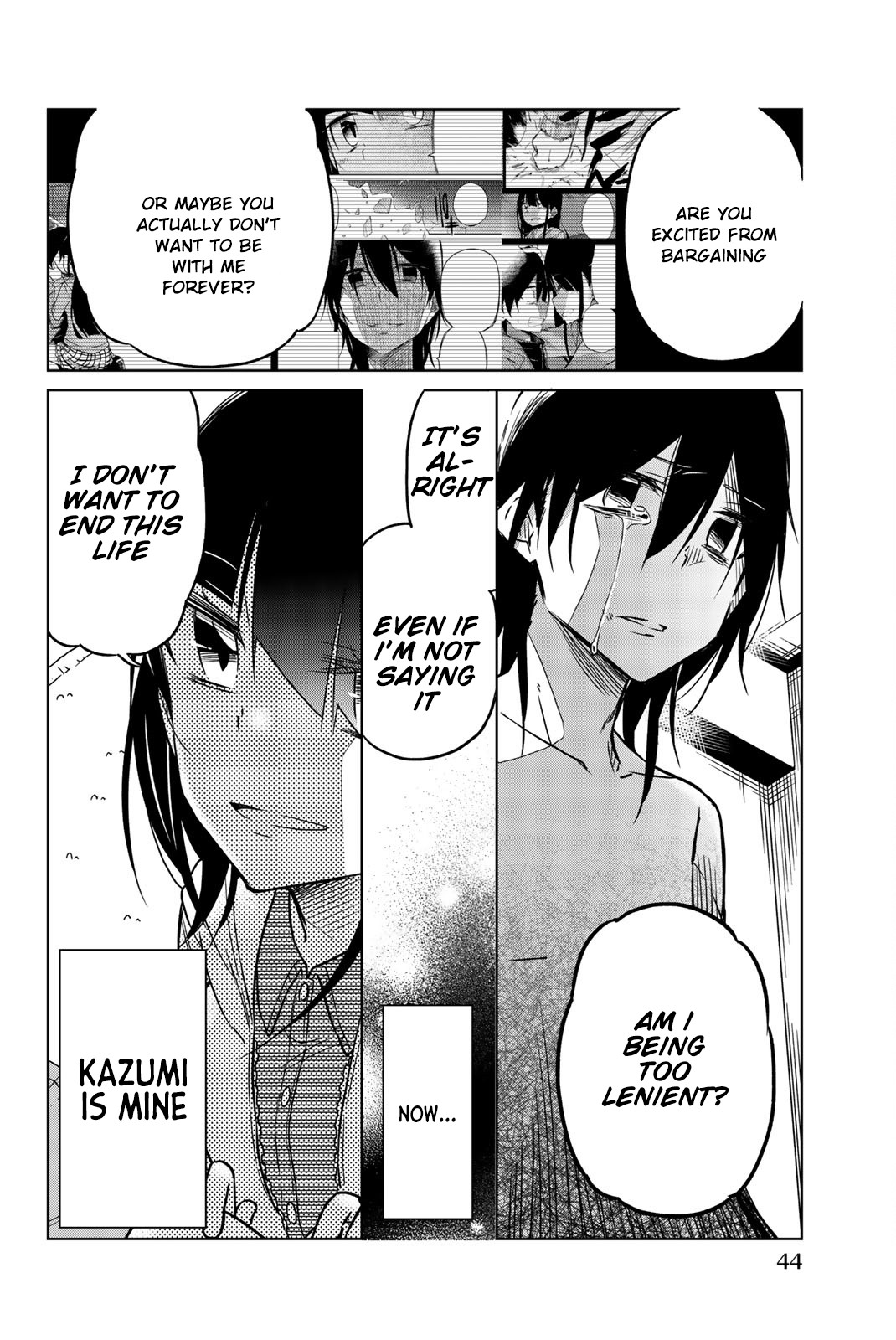 Ijousha no Ai Chapter 38 page 14 - Chapter 38: kazumi's plan