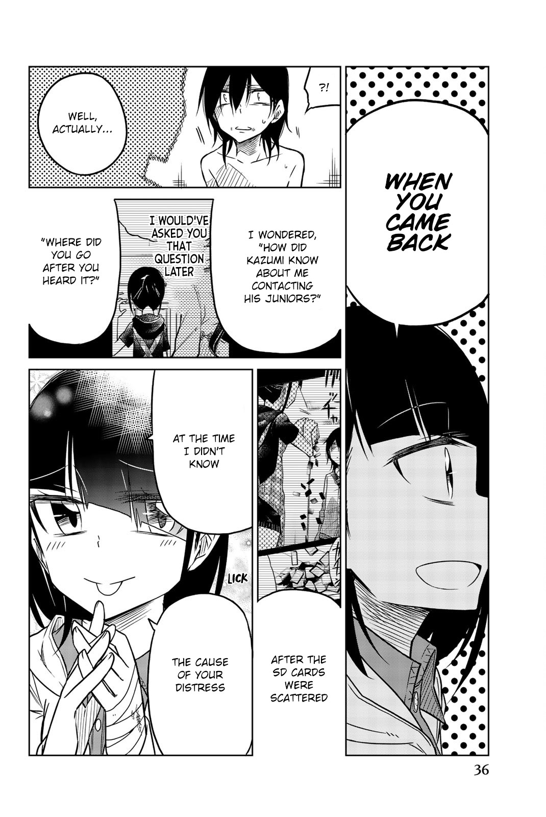 Ijousha no Ai Chapter 38 page 6 - Chapter 38: kazumi's plan