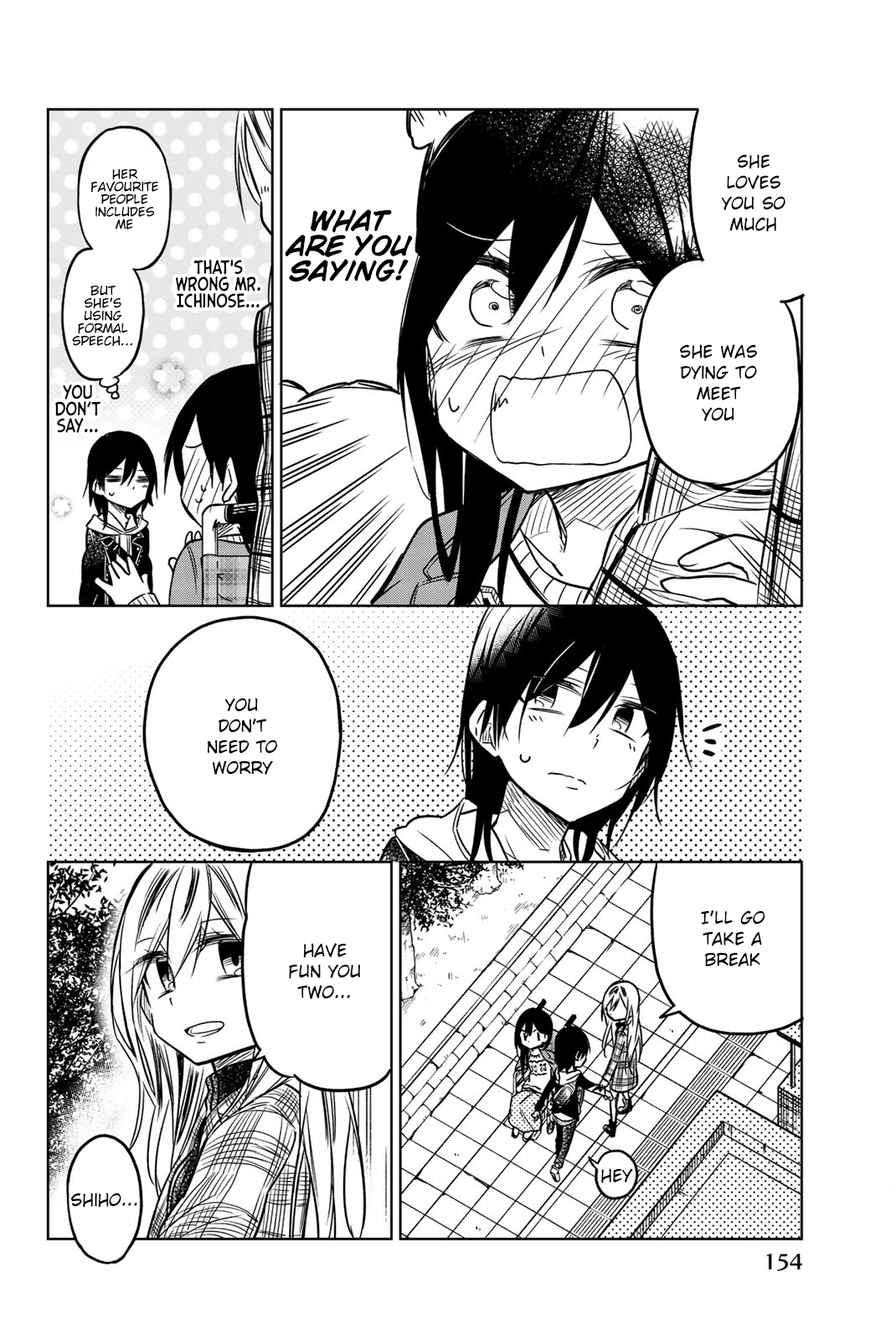 Ijousha no Ai Chapter 46 page 12 - Chapter 46: What she wanted to say