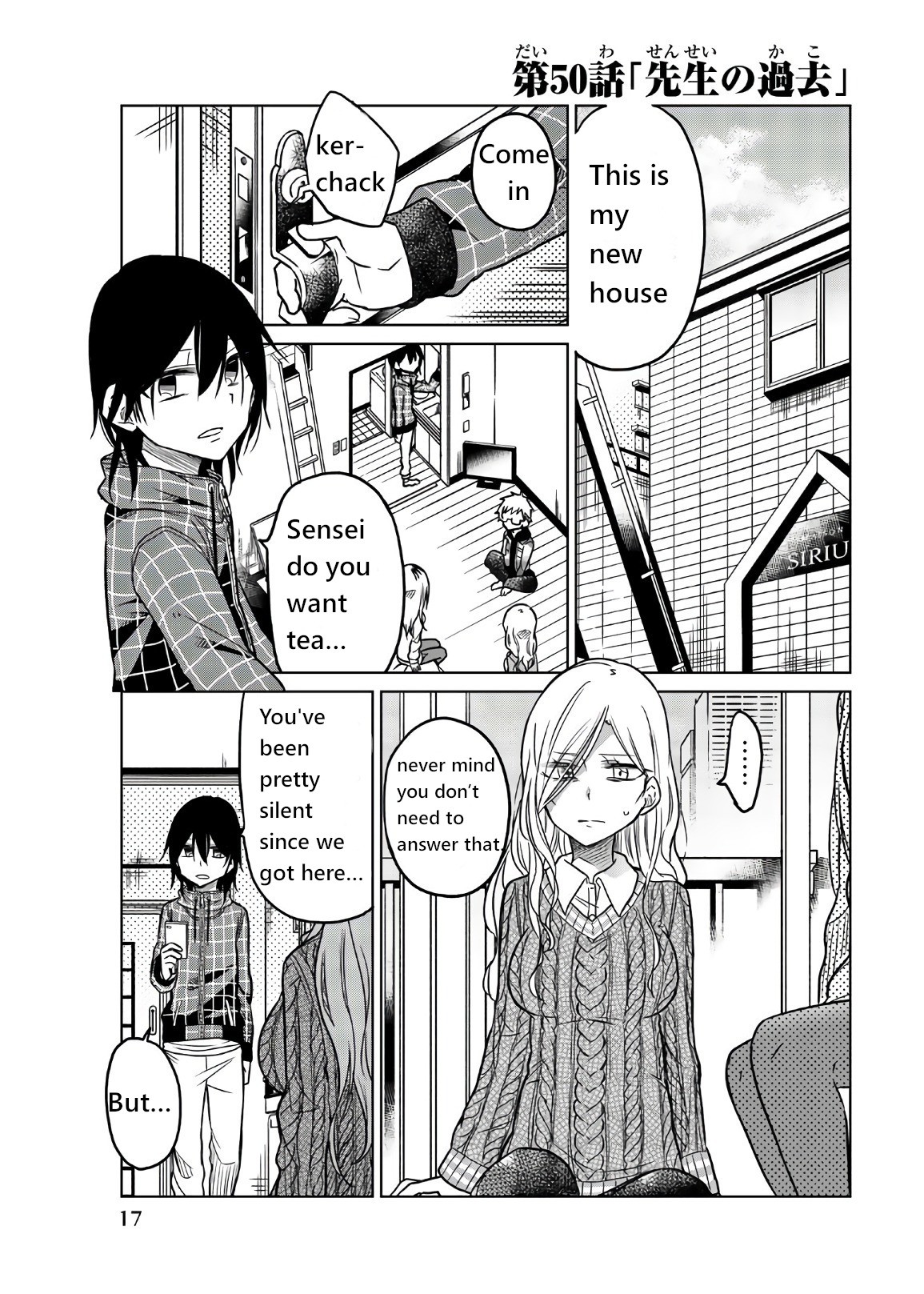 Ijousha no Ai Chapter 50 page 1 - Chapter 50: Sensei's Past
